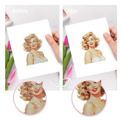 Retro Pin-Up Glamour Portraits mini diamond painting – image 9