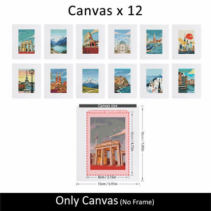 Grand Tour Travel Posters mini diamond painting – image 10