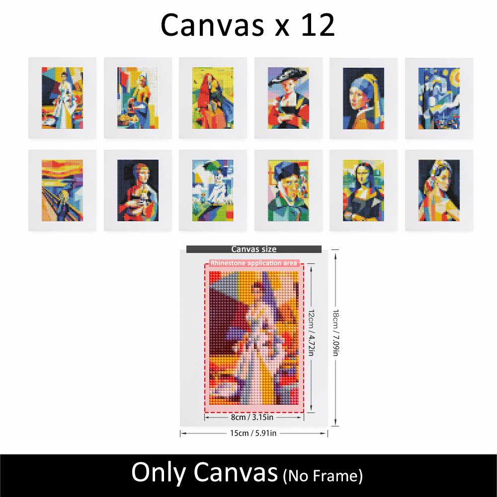 Cubist Gallery Masterpieces mini diamond painting – image 10