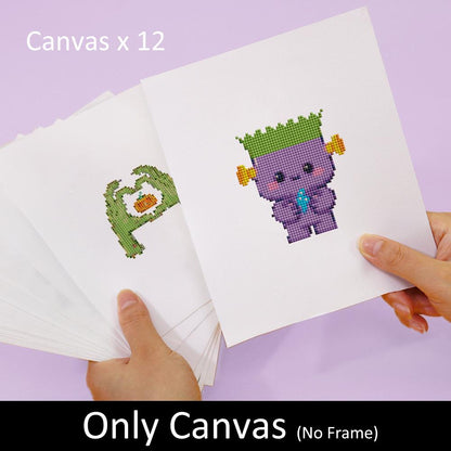 Goofy Zombie Monster Party mini diamond painting – image 7
