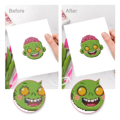Goofy Zombie Monster Party mini diamond painting – image 9