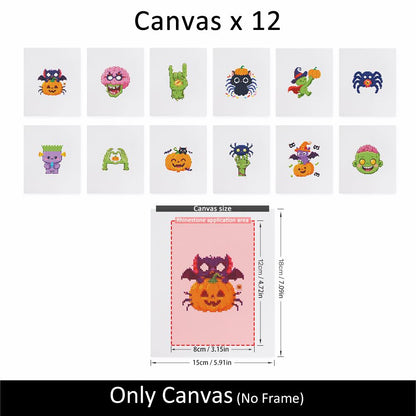 Goofy Zombie Monster Party mini diamond painting – image 10