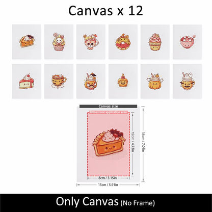Pumpkin Spice Sweet Treats mini diamond painting – image 10