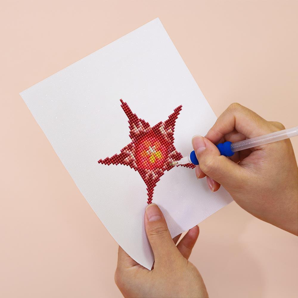Starfish Flower Garden mini diamond painting – image 6