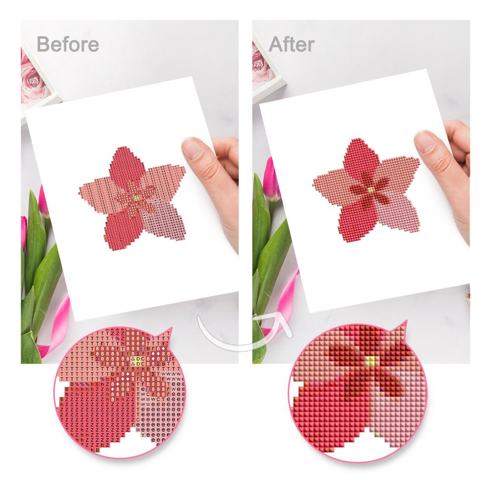 Starfish Flower Garden mini diamond painting – image 9