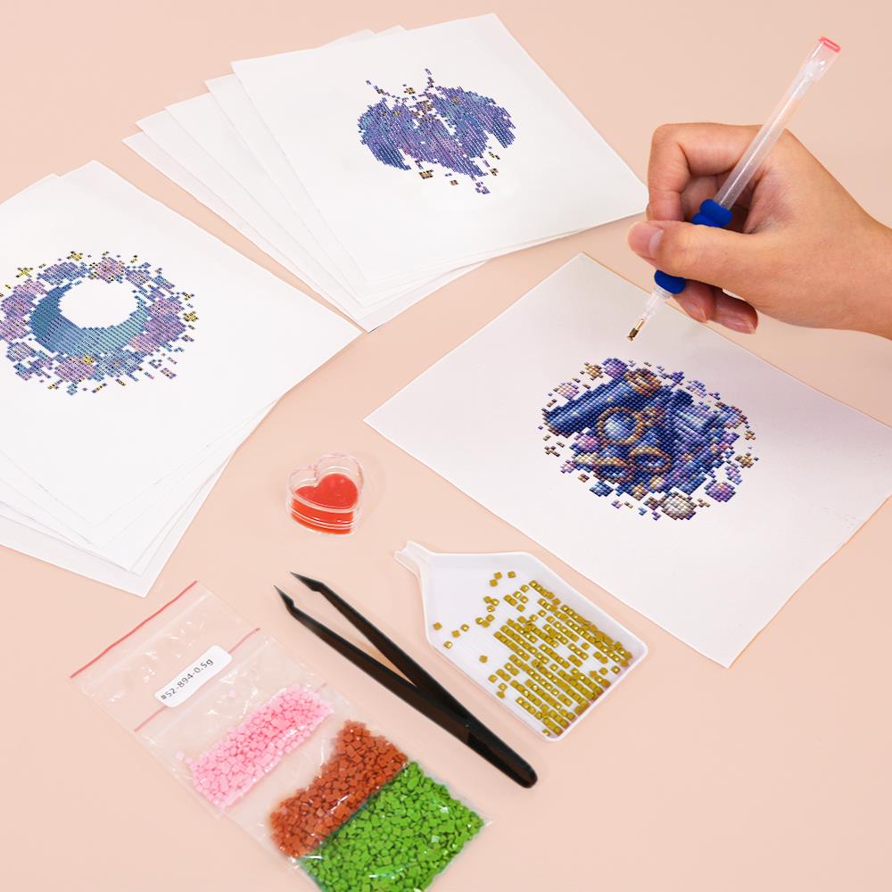 Indigo Moon and Unicorn Magic mini diamond painting – image 5