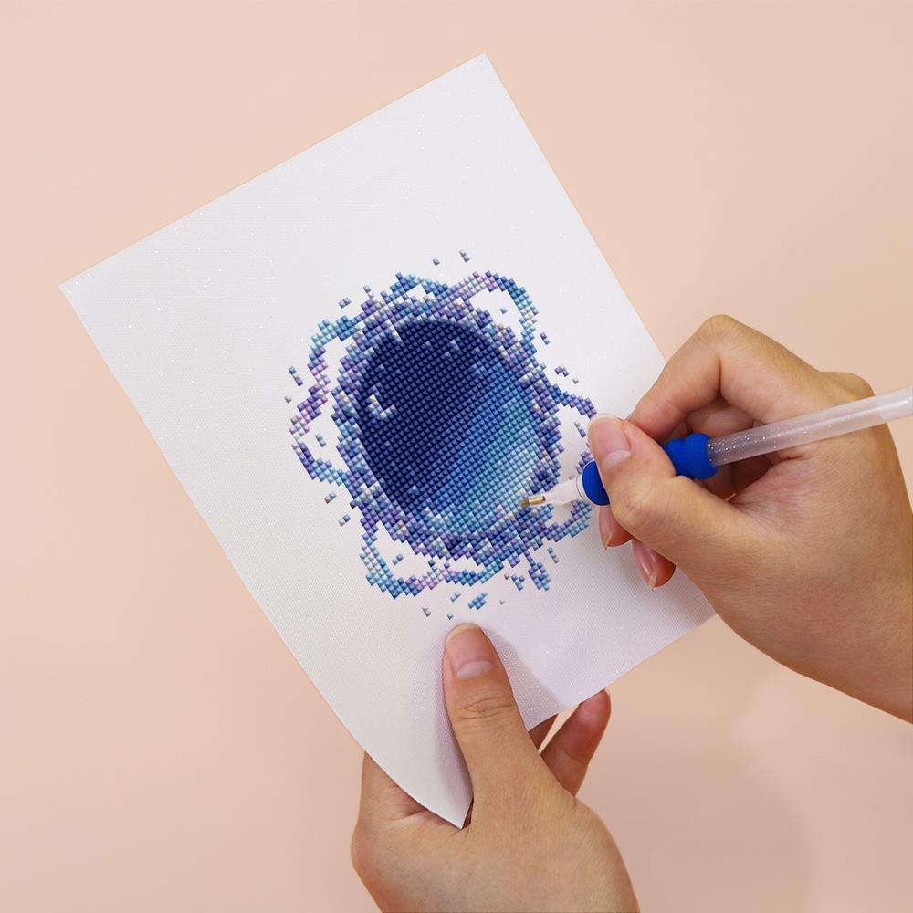 Indigo Moon and Unicorn Magic mini diamond painting – image 6