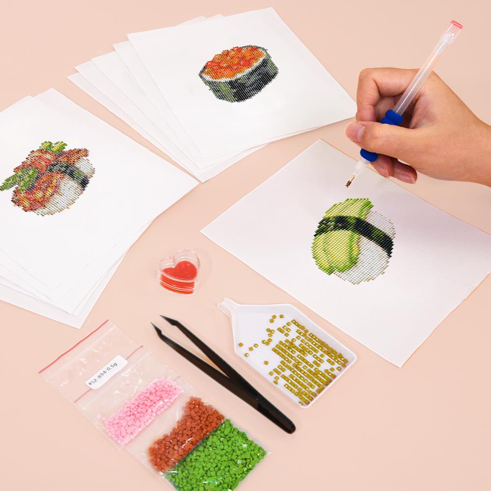 Salmon Nigiri Sushi Bar mini diamond painting – image 5