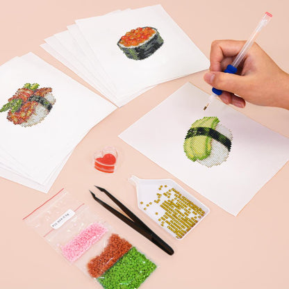 Salmon Nigiri Sushi Bar mini diamond painting – image 5