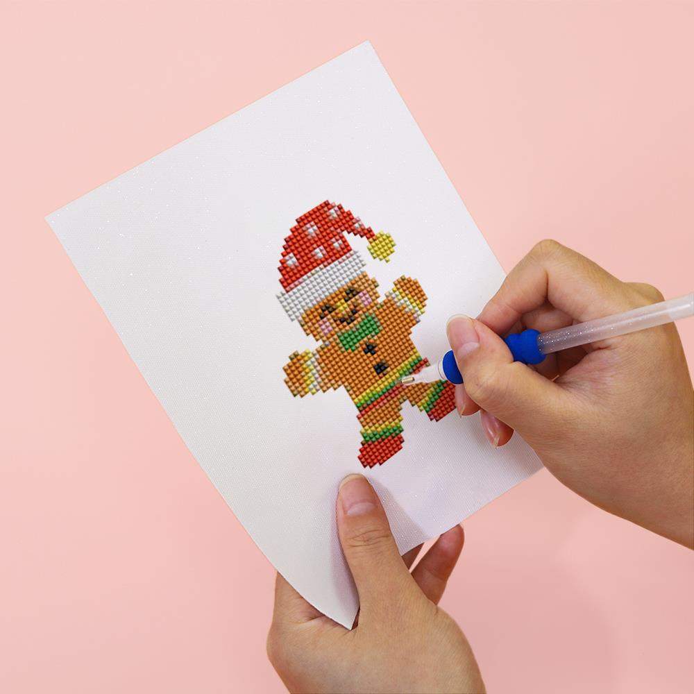 Gingerbread and Candy Cane Joy mini diamond painting – image 6
