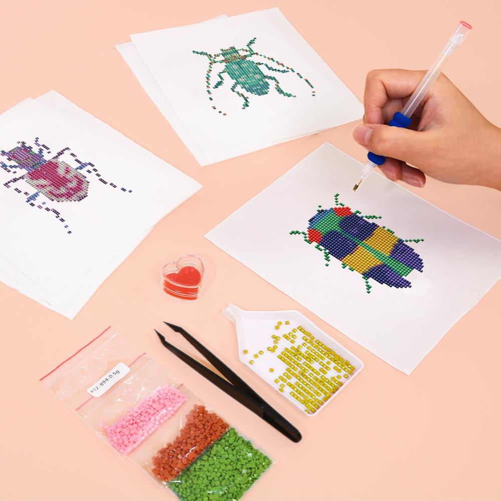 Jewel Beetle Specimens mini diamond painting – image 5
