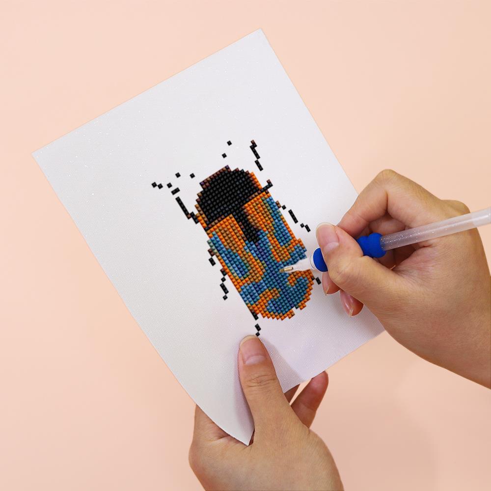 Jewel Beetle Specimens mini diamond painting – image 6