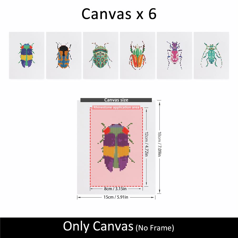 Jewel Beetle Specimens mini diamond painting – image 10