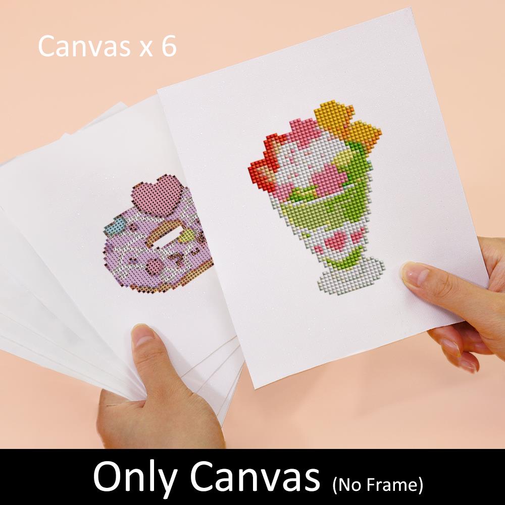 Strawberry Parfaits and Donuts mini diamond painting – image 7