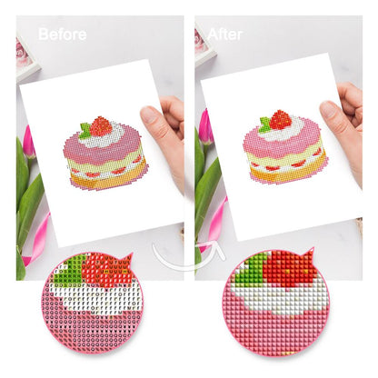 Strawberry Parfaits and Donuts mini diamond painting – image 9
