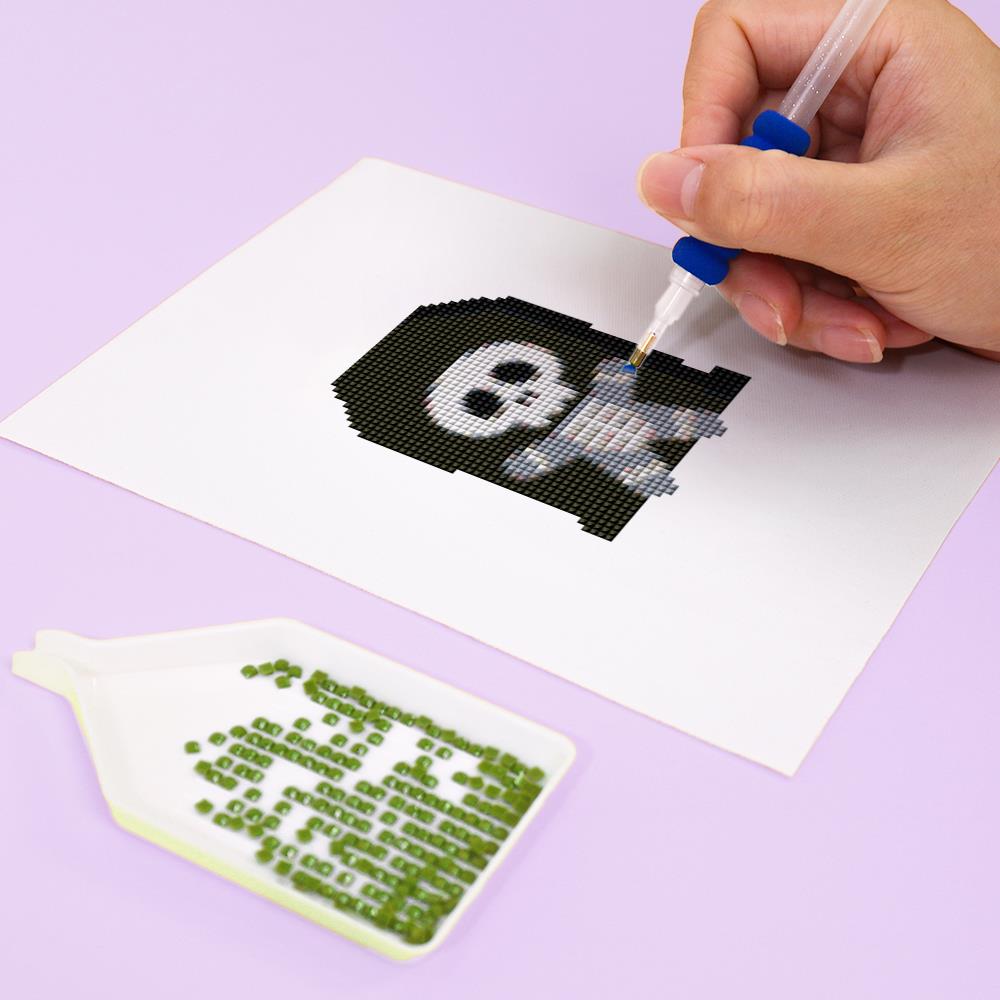 Bat-Winged Skeleton Cuties mini diamond painting – image 8
