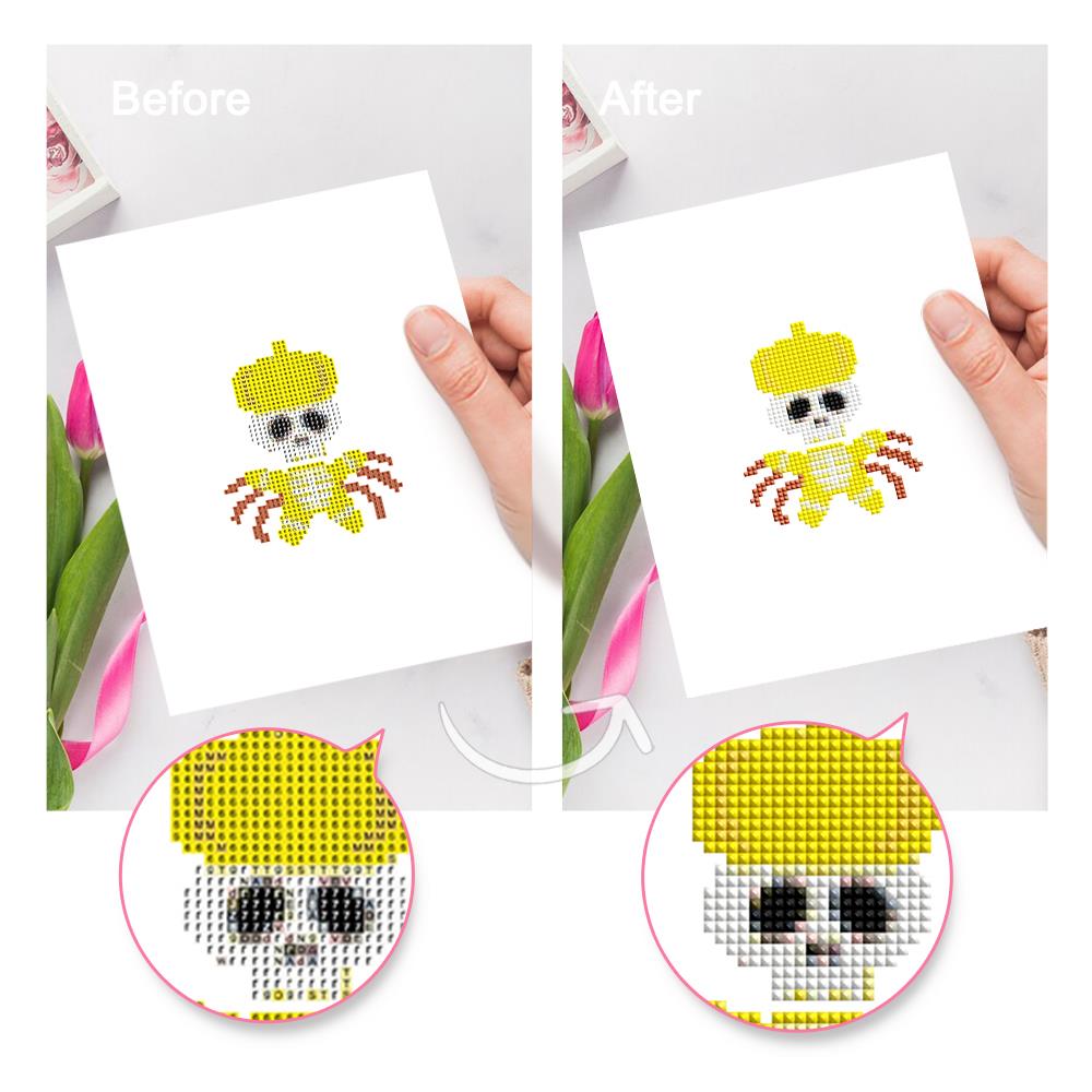Bat-Winged Skeleton Cuties mini diamond painting – image 9