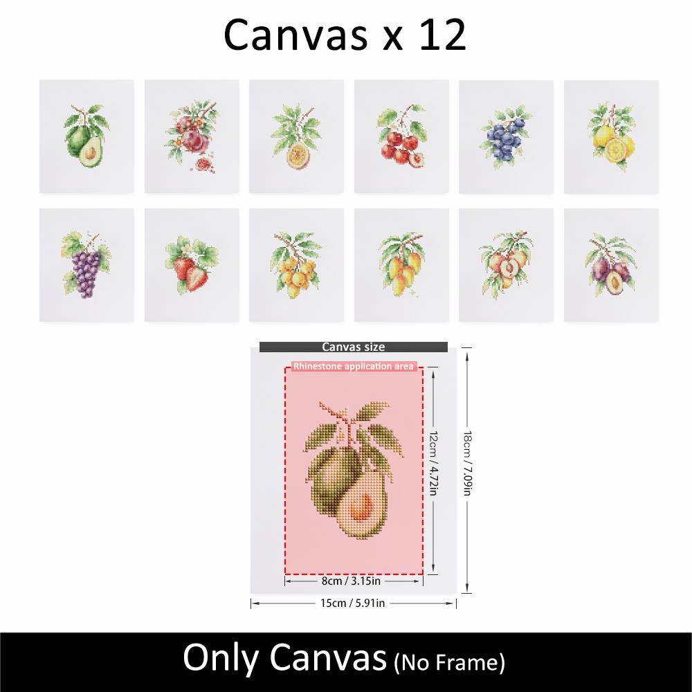 Orchard Fruit on the Branch mini diamond painting – image 10
