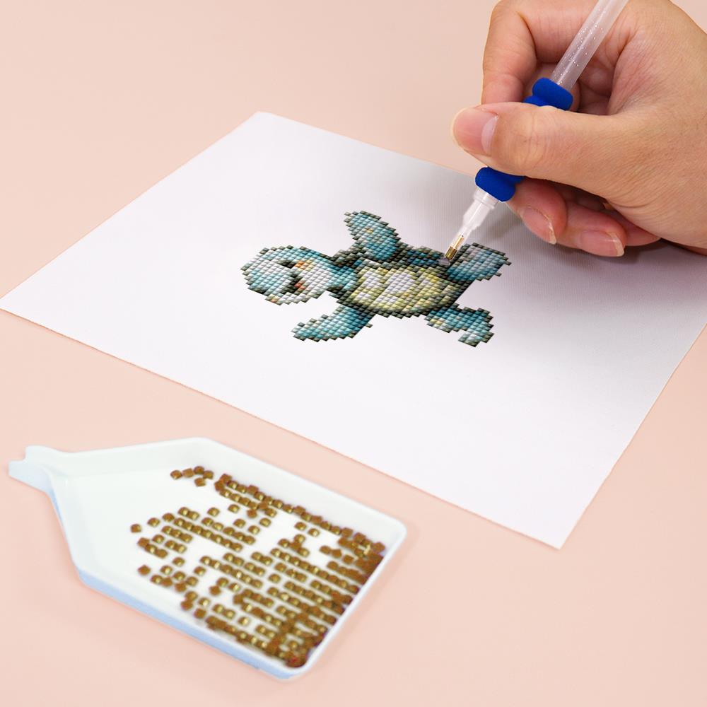 Flip-Flops and Dolphin Days mini diamond painting – image 8