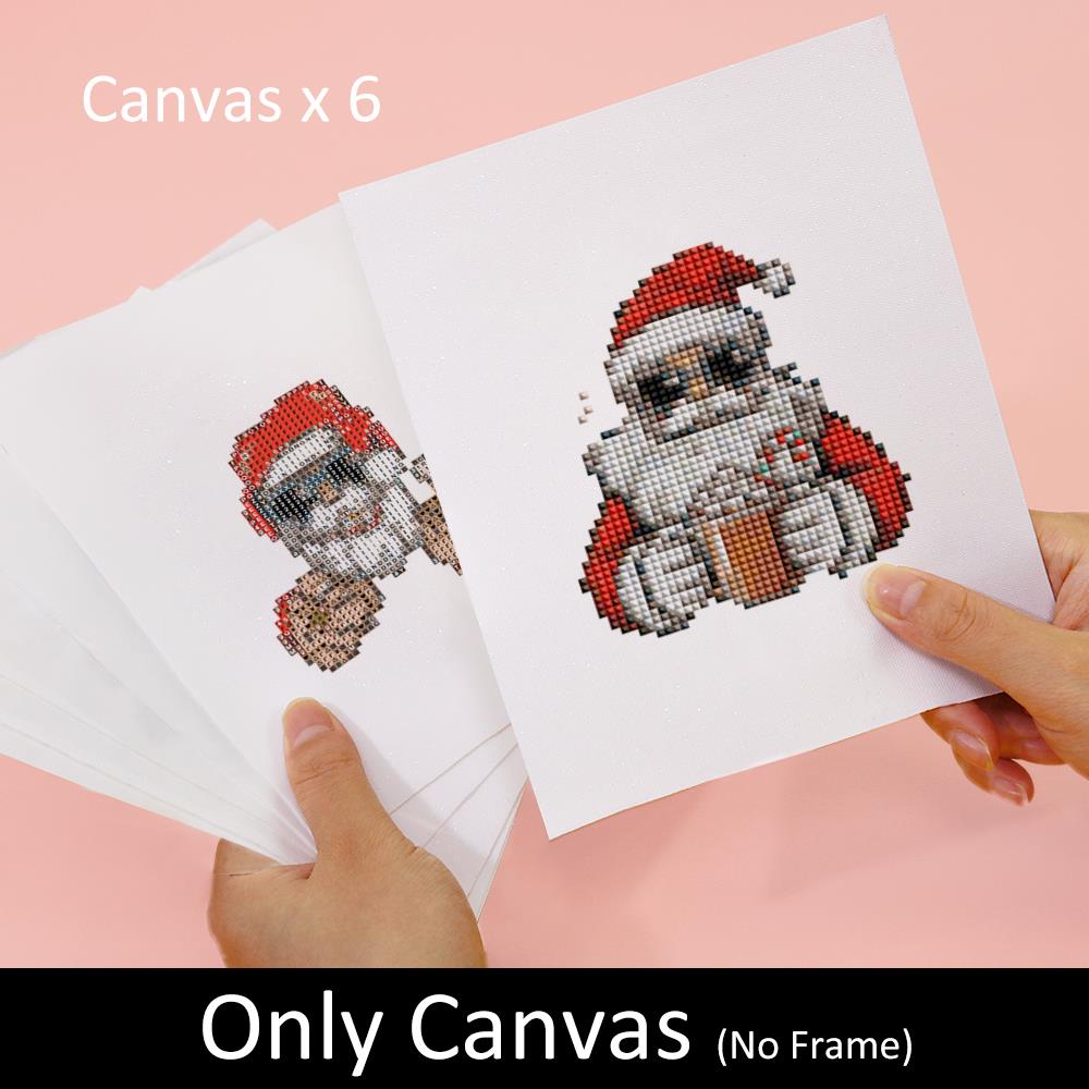 Santa in Cool Sunglasses mini diamond painting – image 7