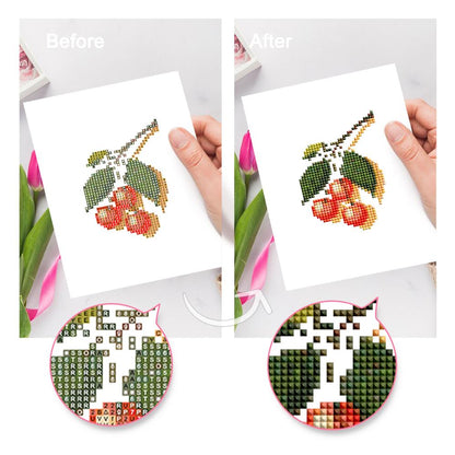 Sunny Citrus Orchard Branches mini diamond painting – image 9