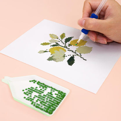 Lemon Blossom Sprigs mini diamond painting – image 8