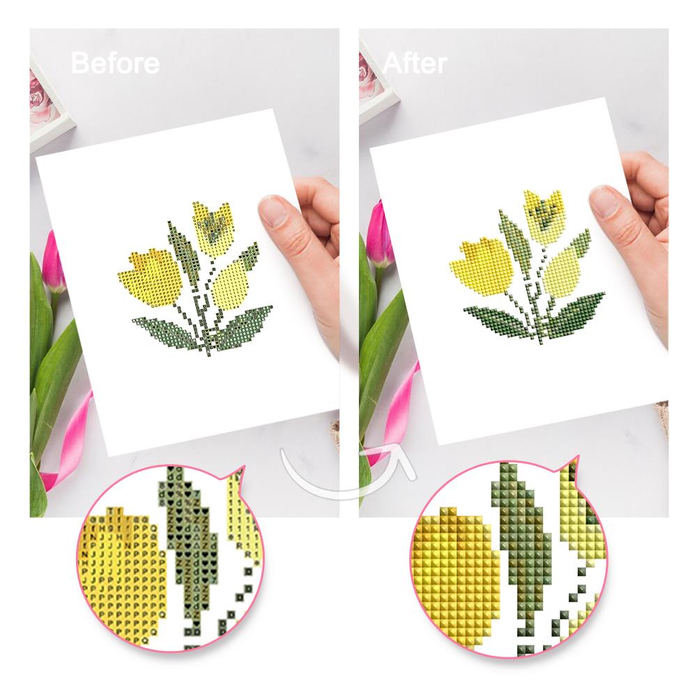 Lemon Blossom Sprigs mini diamond painting – image 9