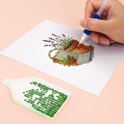 Garden Trowel and Lavender Pots mini diamond painting – image 8