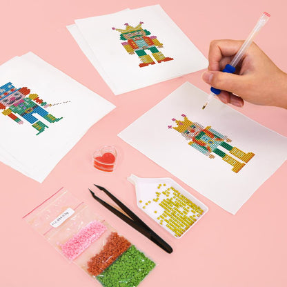 Rainbow Nutcracker Parade mini diamond painting – image 5