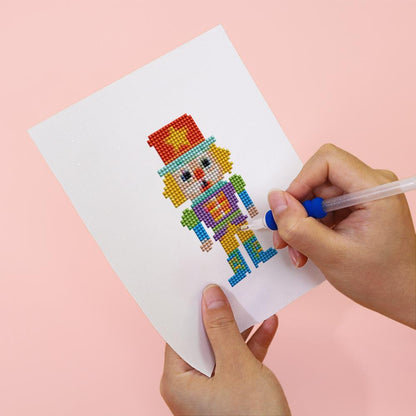 Rainbow Nutcracker Parade mini diamond painting – image 6