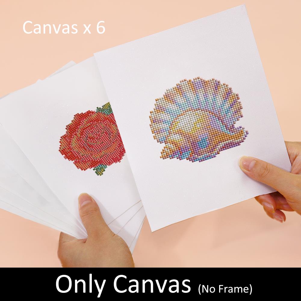 Mermaid Tail and Coral Tiara mini diamond painting – image 7