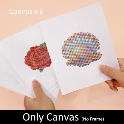 Mermaid Tail and Coral Tiara mini diamond painting – image 7