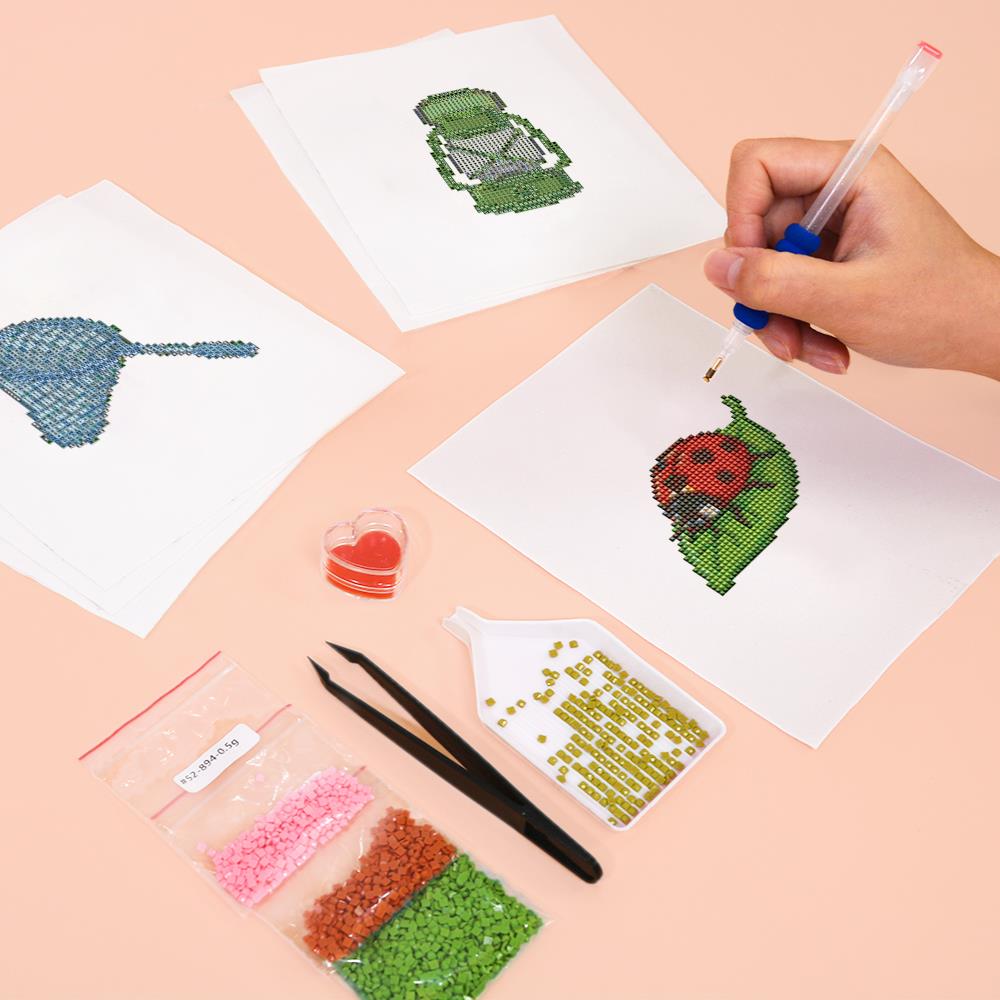 Bug Hunter's Net and Lantern mini diamond painting – image 5
