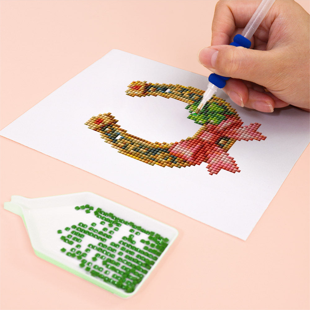 Carousel Horse and Bumper Car (Mini Diamond Painting)