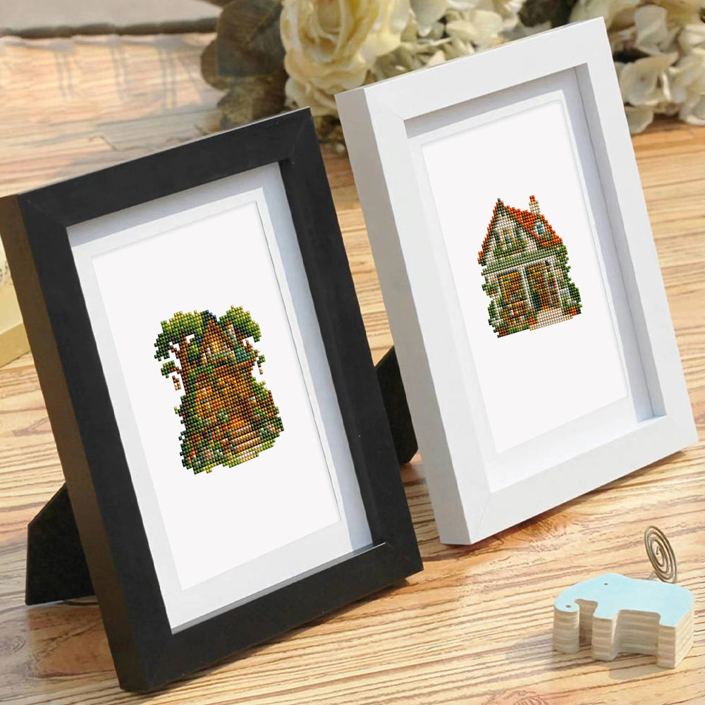 Little Shopfronts and Cottages (Mini Diamond Painting)