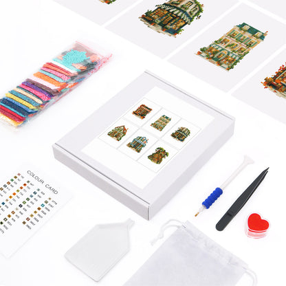 Little Shopfronts and Cottages (Mini Diamond Painting)