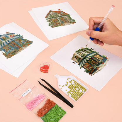 Little Shopfronts and Cottages (Mini Diamond Painting)