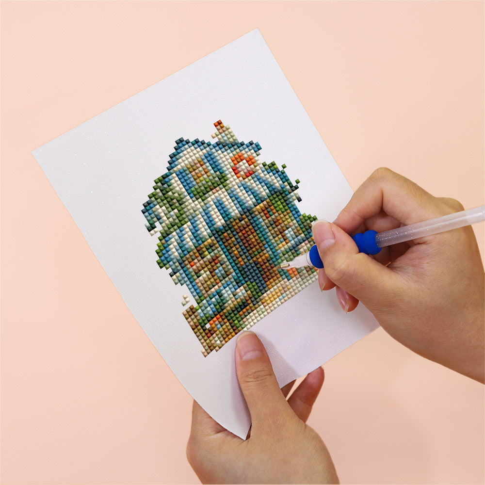 Little Shopfronts and Cottages (Mini Diamond Painting)