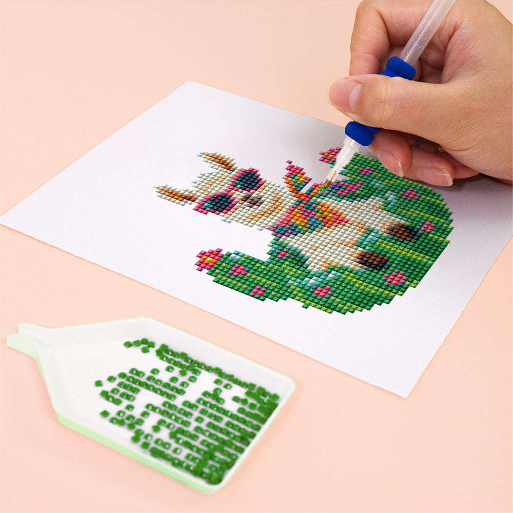 Pool Float Party Animals (Mini Diamond Painting)