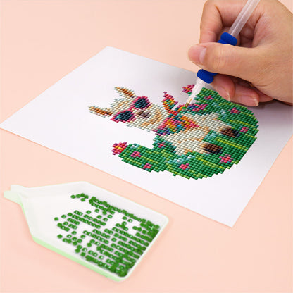 Pool Float Party Animals (Mini Diamond Painting)