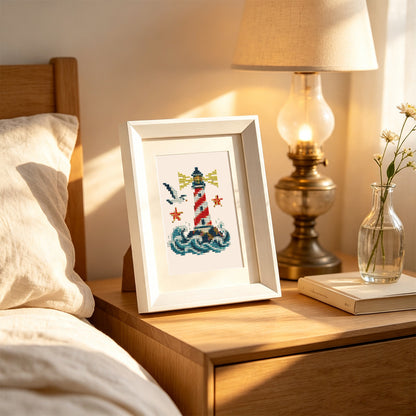 Mermaid Tail and Coral Treasures (Mini Diamond Painting)