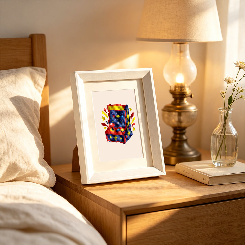 Retro Handhelds and Arcade Fun (Mini Diamond Painting)