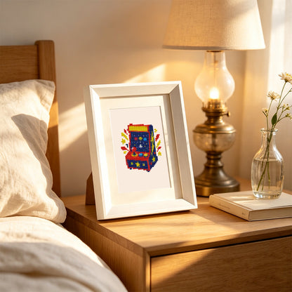Retro Handhelds and Arcade Fun (Mini Diamond Painting)
