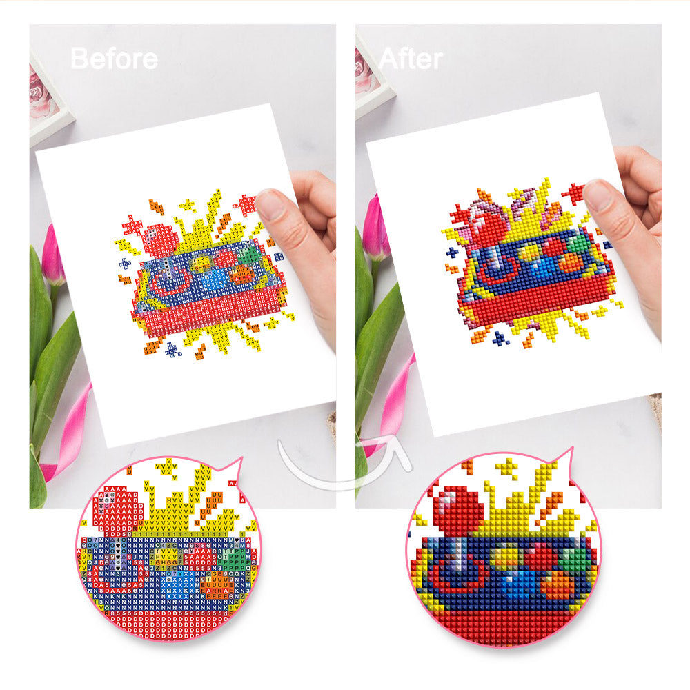 Retro Handhelds and Arcade Fun (Mini Diamond Painting)