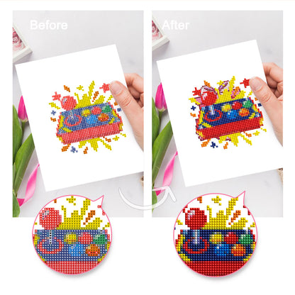 Retro Handhelds and Arcade Fun (Mini Diamond Painting)