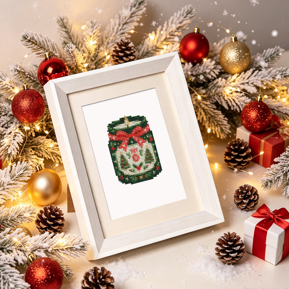 Cozy Slippers and Cocoa Mug Gifts (Mini Diamond Painting)