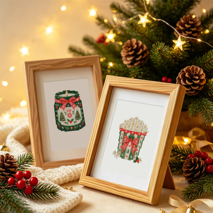 Cozy Slippers and Cocoa Mug Gifts (Mini Diamond Painting)