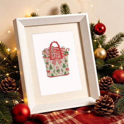 Cozy Slippers and Cocoa Mug Gifts (Mini Diamond Painting)