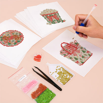 Cozy Slippers and Cocoa Mug Gifts (Mini Diamond Painting)