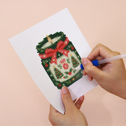 Cozy Slippers and Cocoa Mug Gifts (Mini Diamond Painting)